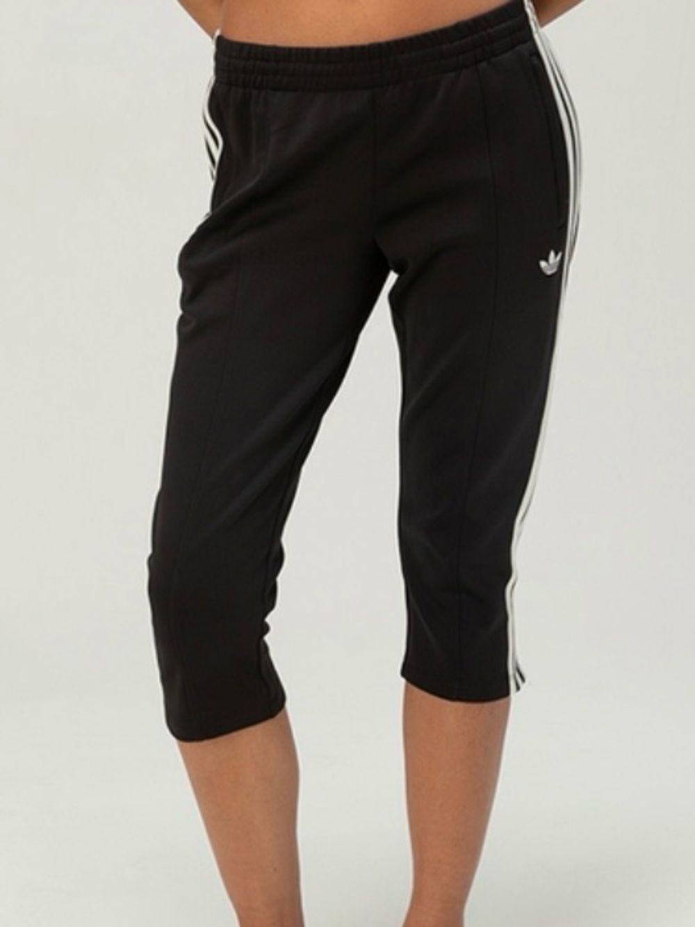adidas Originals Superstar Black Capris trackpant